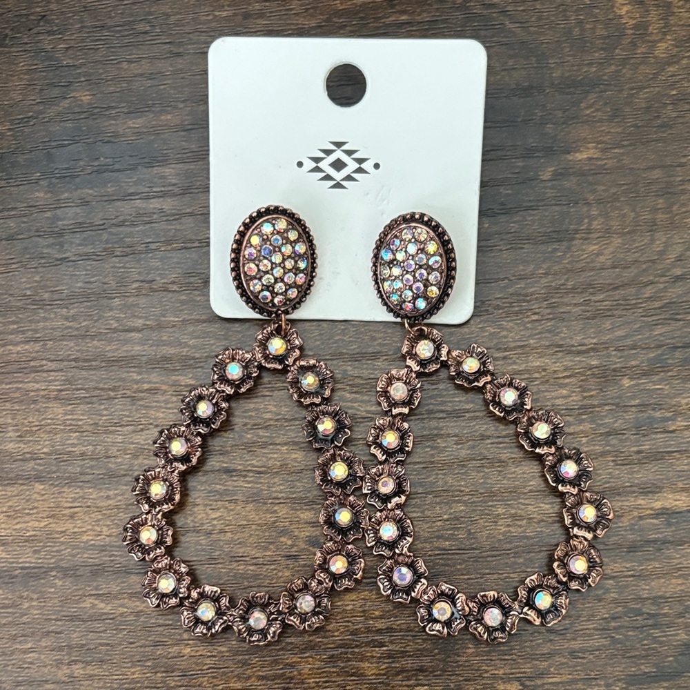 NEW. Bronze Earrings